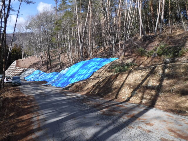 飯田市上村大平　地すべり地質調査業務