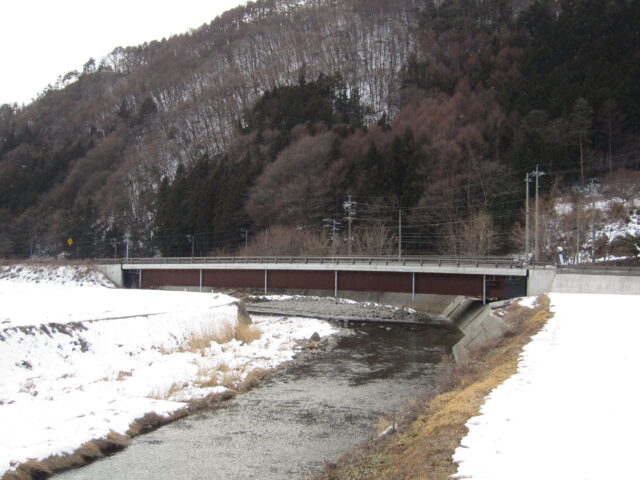 上伊那郡 辰野町 徳本水2号橋設計