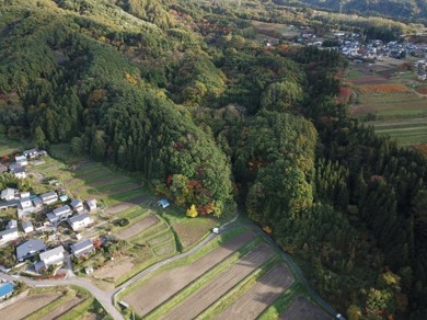 松本市　千石沢砂防堰堤管理用道路設計